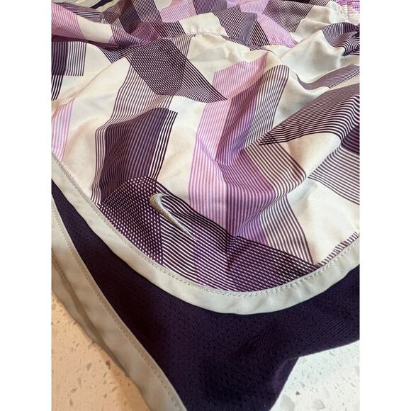 NIKE RUNNING SHORTS PURPLE GREY WOMENS SIZE SMALL - Picture 3 of 7